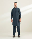 Embroidered Wash & Wear Suit