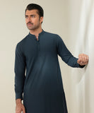 Embroidered Wash & Wear Suit