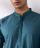 Schiffli Embroidered Cotton Suit