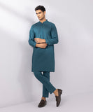 Schiffli Embroidered Cotton Suit