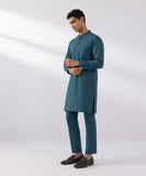 Schiffli Embroidered Cotton Suit