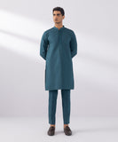 Schiffli Embroidered Cotton Suit