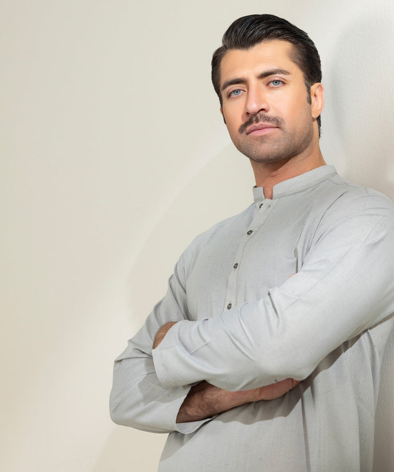 Embroidered Wash & Wear Kurta