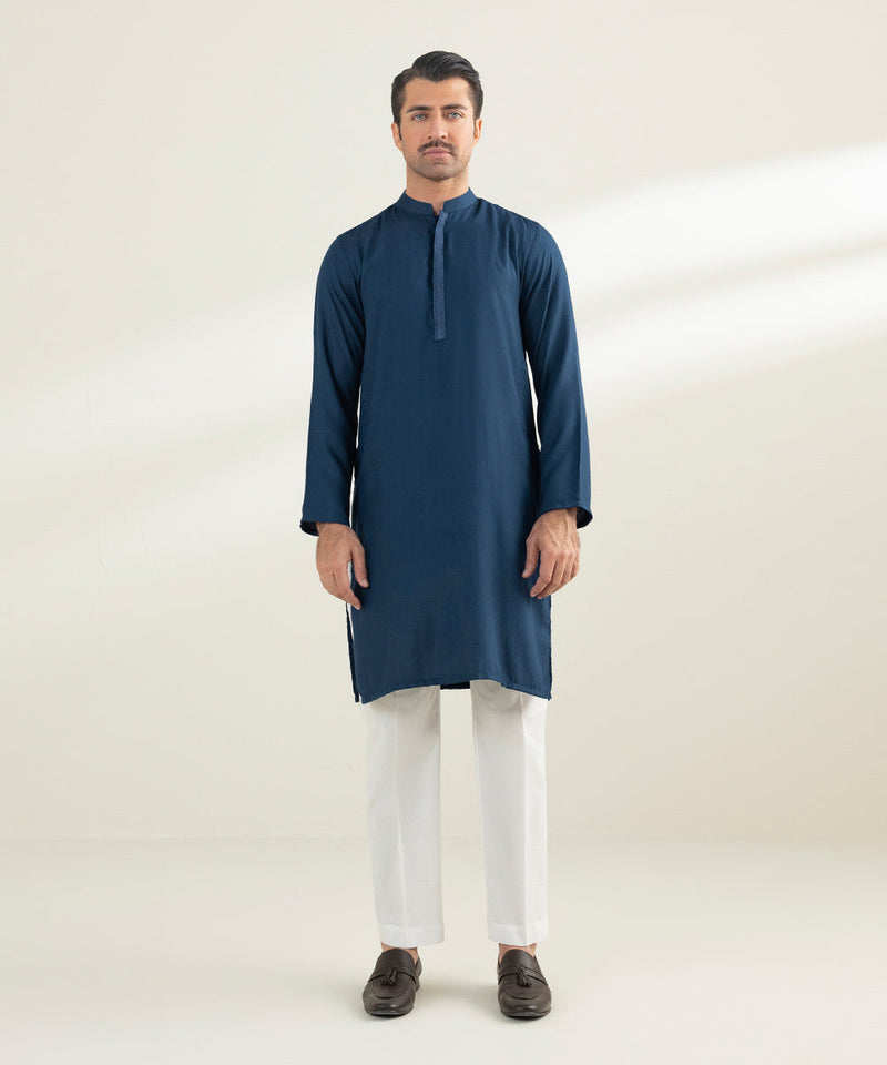 Embroidered Wash & Wear Kurta