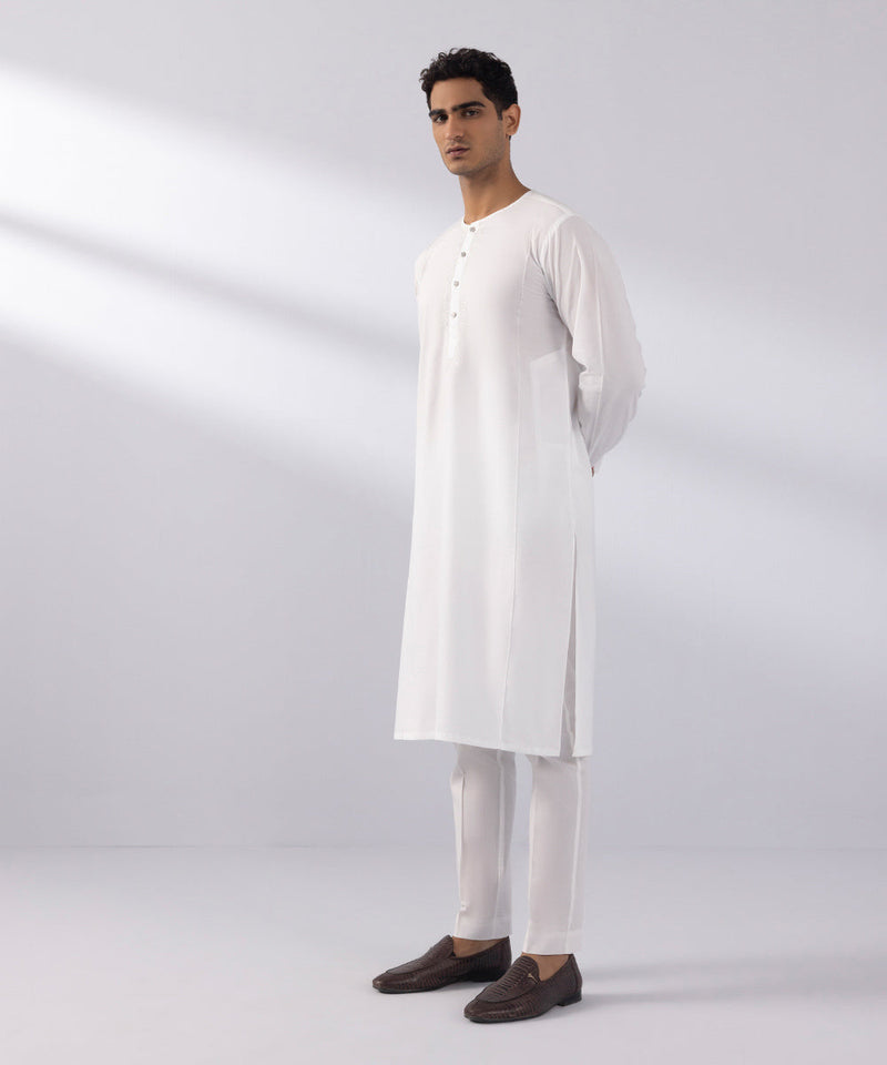 Embroidered Cotton Kurta