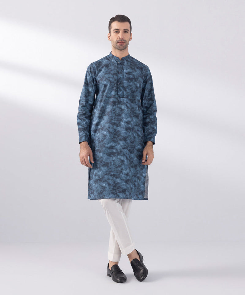 Digital Printed Cotton Kurta