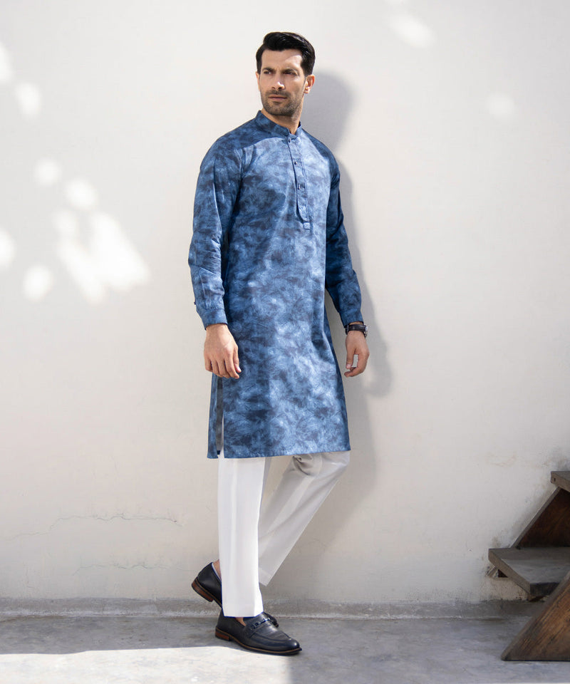 Digital Printed Cotton Kurta