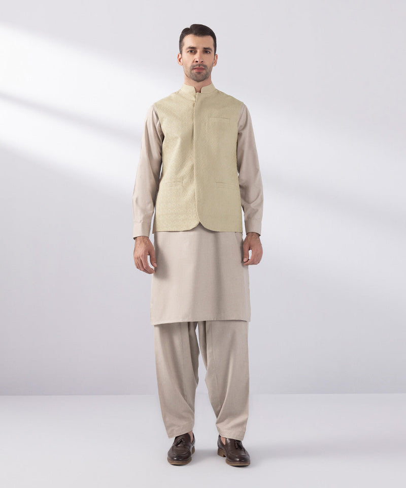 Schiffli Embroidered Waistcoat