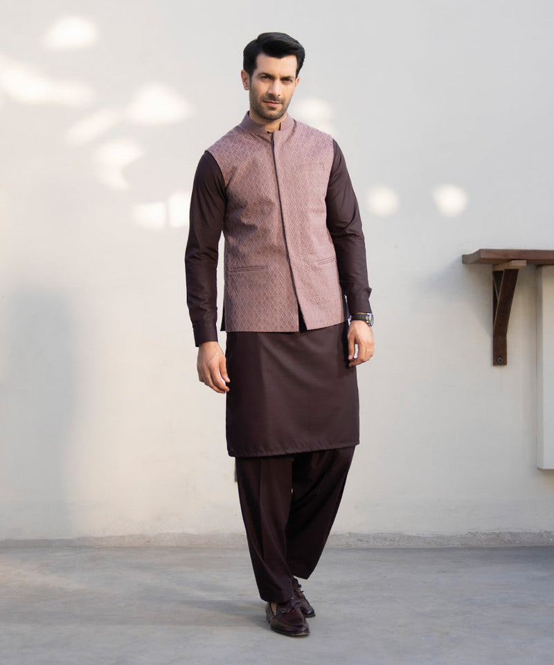 Schiffli Embroidered Waistcoat