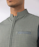 Embroidered Tropical Waistcoat