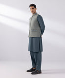 Embroidered Tropical Waistcoat