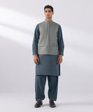 Embroidered Tropical Waistcoat