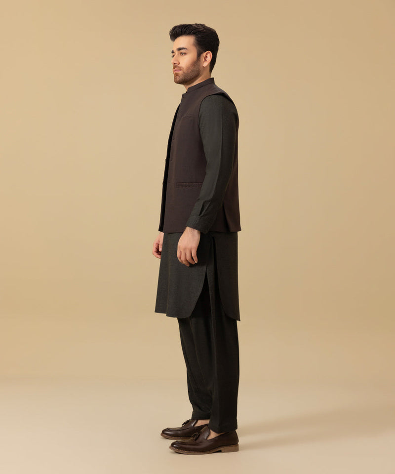 Tropical Fabric Waistcoat