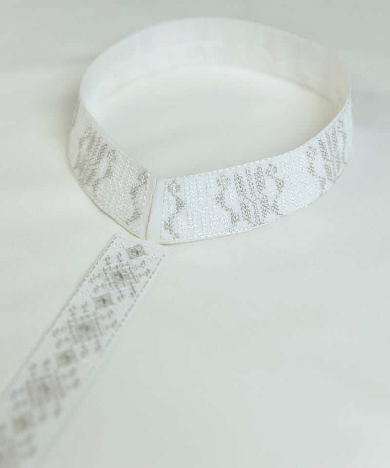 Embroidered Cotton Suit