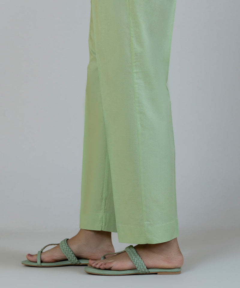 Cambric Straight Pants