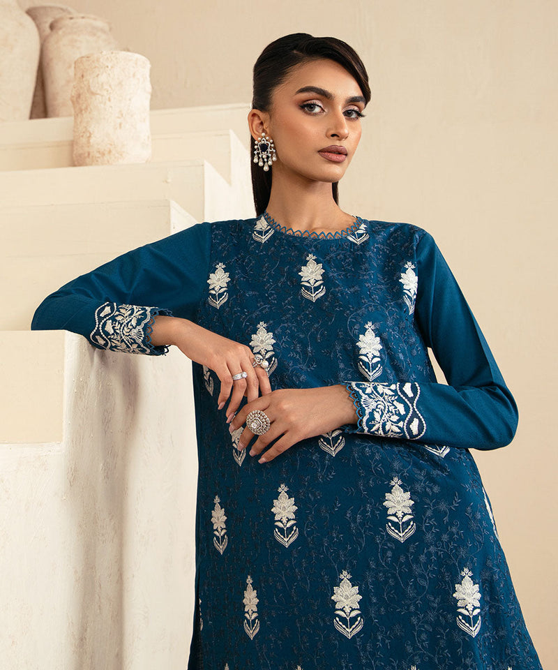 Embroidered Dobby Shirt