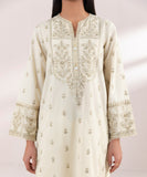 Embroidered Zari Lawn Shirt