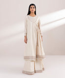 Embroidered Raw Silk Shirt