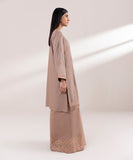 Embroidered Raw Silk Shirt