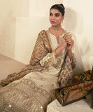 Embroidered Raw Silk Shirt