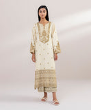 Embroidered Raw Silk Shirt