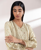 Embroidered Raw Silk Shirt