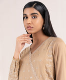 Embroidered Raw Silk Shirt