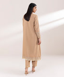 Embroidered Raw Silk Shirt