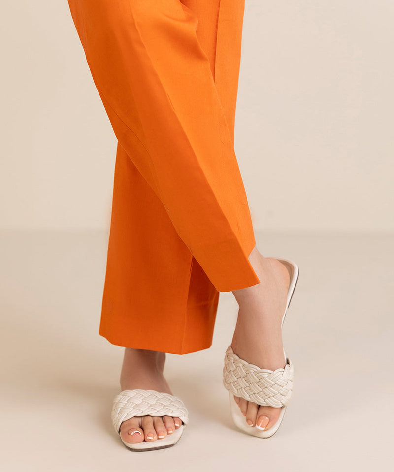 Dyed Cambric Trousers