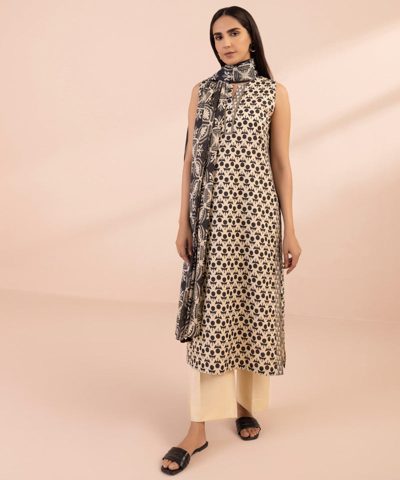 2 Piece - Printed Lawn Suit