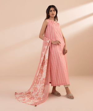 2 Piece - Printed Lawn Suit
