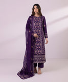 3 Piece - Embroidered Jacquard Suit