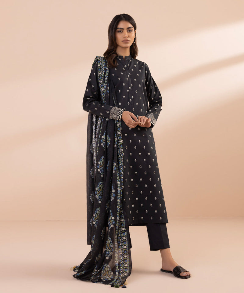 3 Piece - Printed Lawn Suit