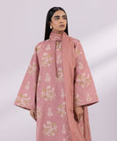 3 Piece - Embroidered Jacquard Suit