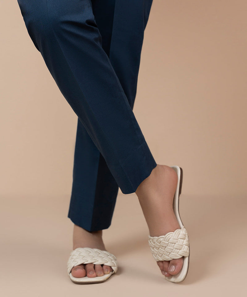 Dyed Cambric Trousers