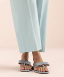 Cotton Viscose Straight Pants