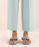 Cotton Viscose Straight Pants