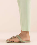 Cotton Viscose Cigarette Pants