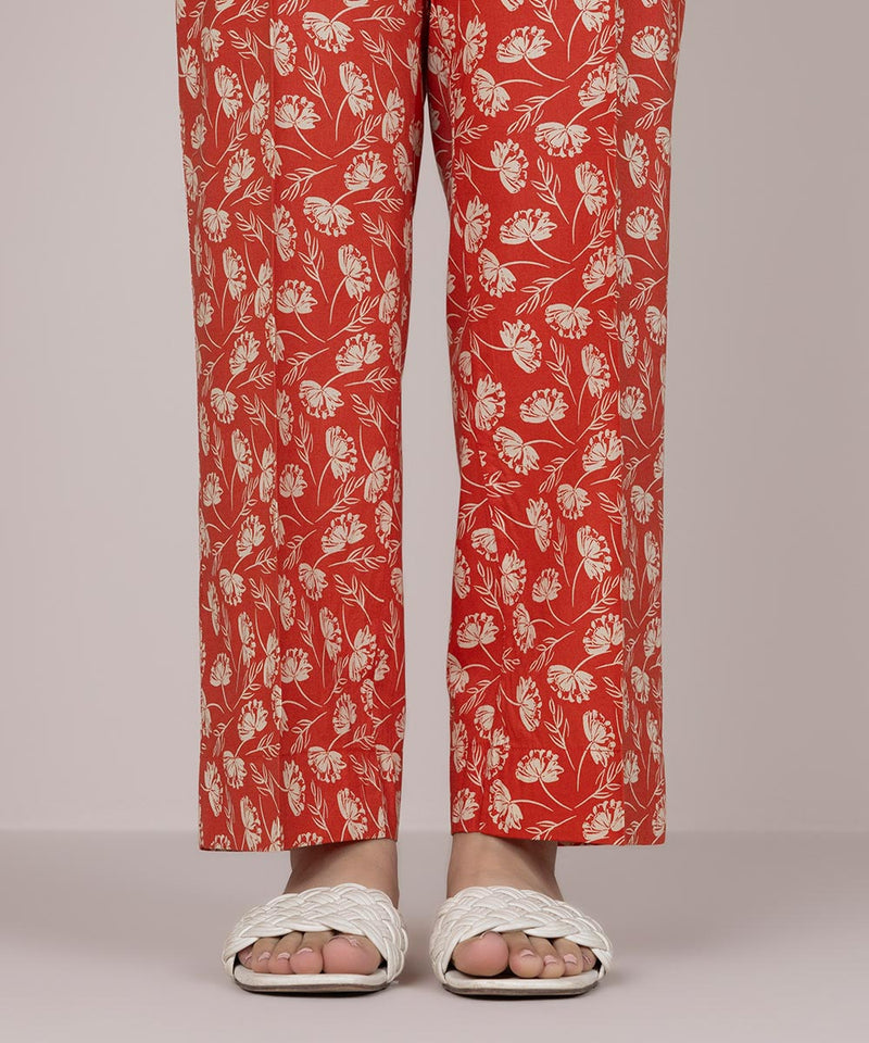 Printed Cambric Pants