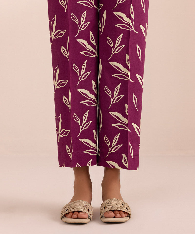 Printed Cambric Pants