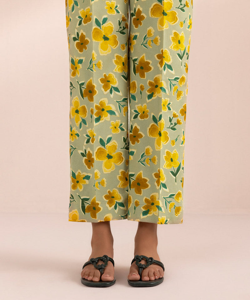 Printed Cambric Pants