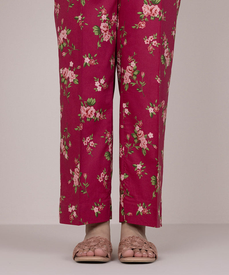 Printed Cambric Pants