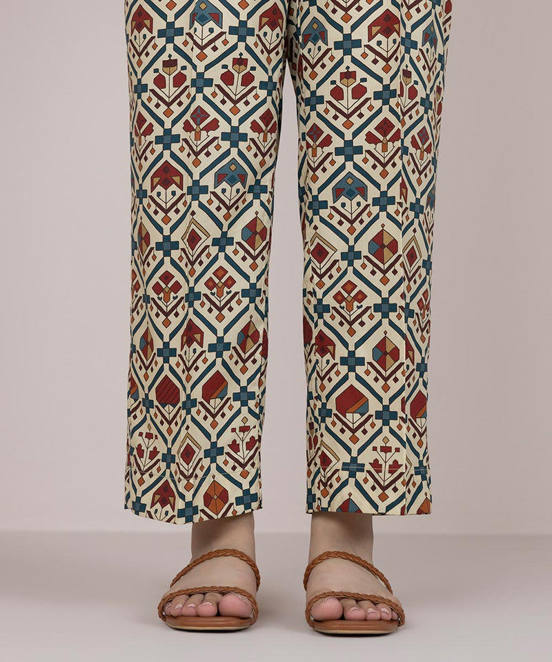 Printed Cambric Pants