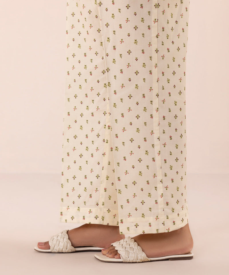 Printed Cambric Pants