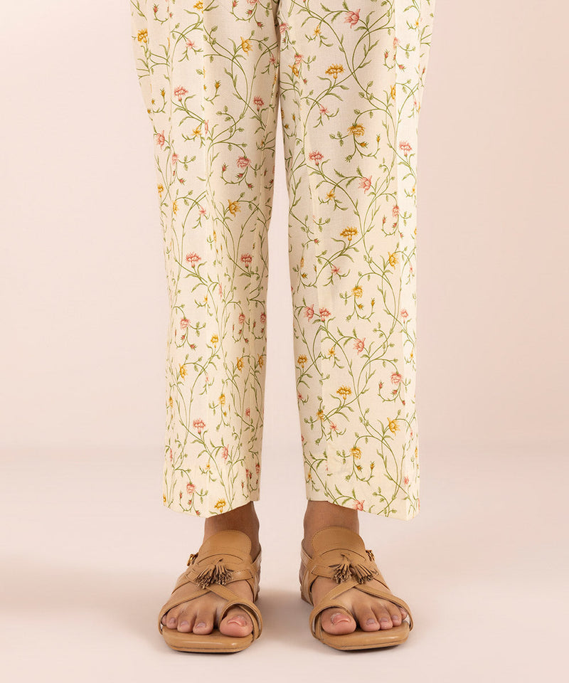 Printed Cambric Pants
