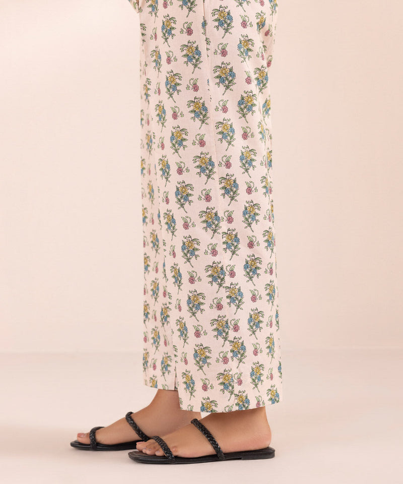 Printed Cambric Pants