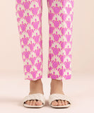 Printed Cambric Cigarette Pants