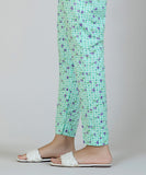 Printed Cambric Cigarette Pants