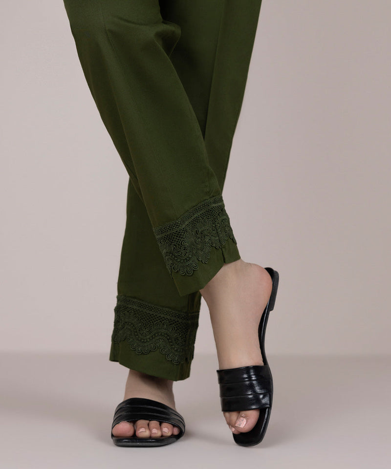 Cambric Cigarette Pants