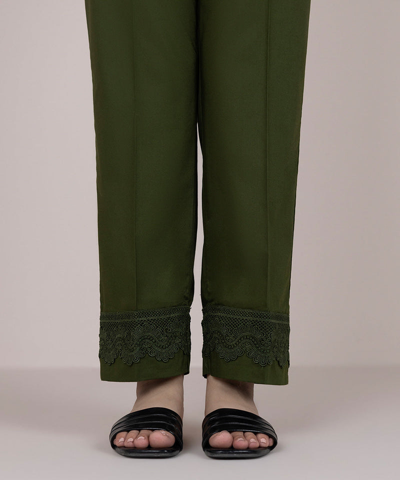 Cambric Cigarette Pants